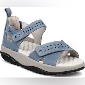Jambu Sedona sandals blue orthotic comfort sandals size 6.5